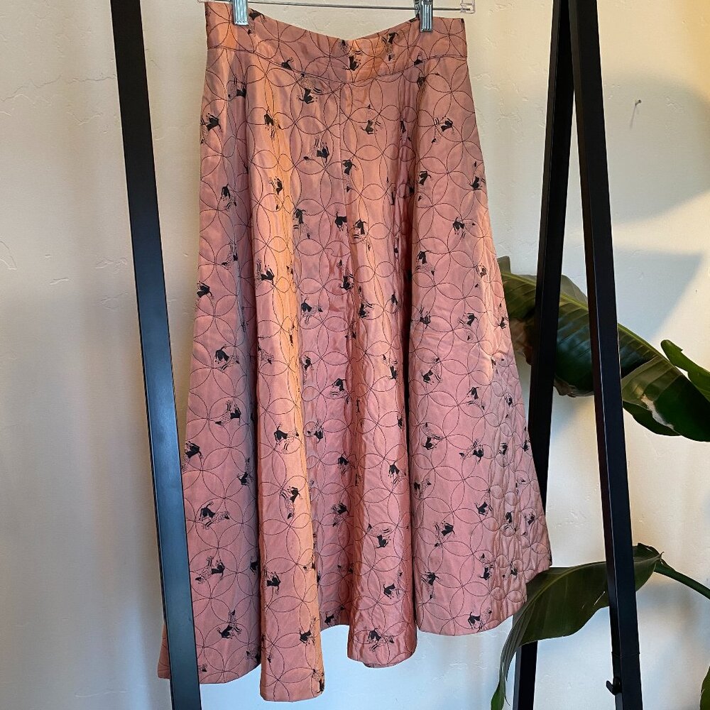 Authentic 1950s Quilted Poodle Skirt